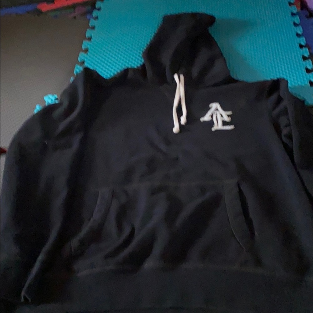 American Eagle Black Hoodie NWOT XL